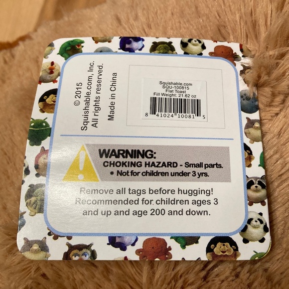 Squishables 18" Comfort Food Toast - NWT RETIRED! - Picture 5 of 6